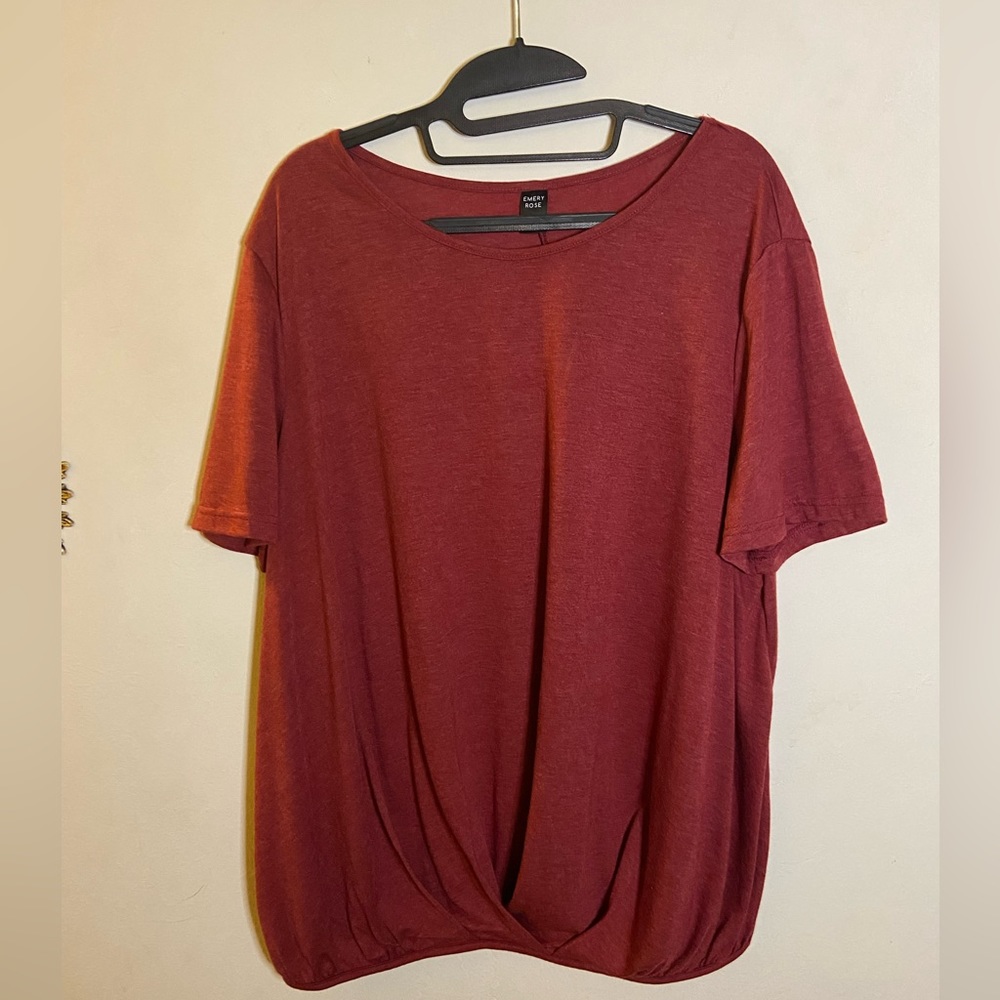 Emery rose top